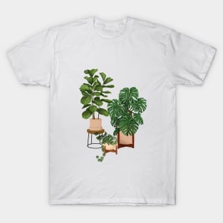 House Plants Illustration 26 T-Shirt